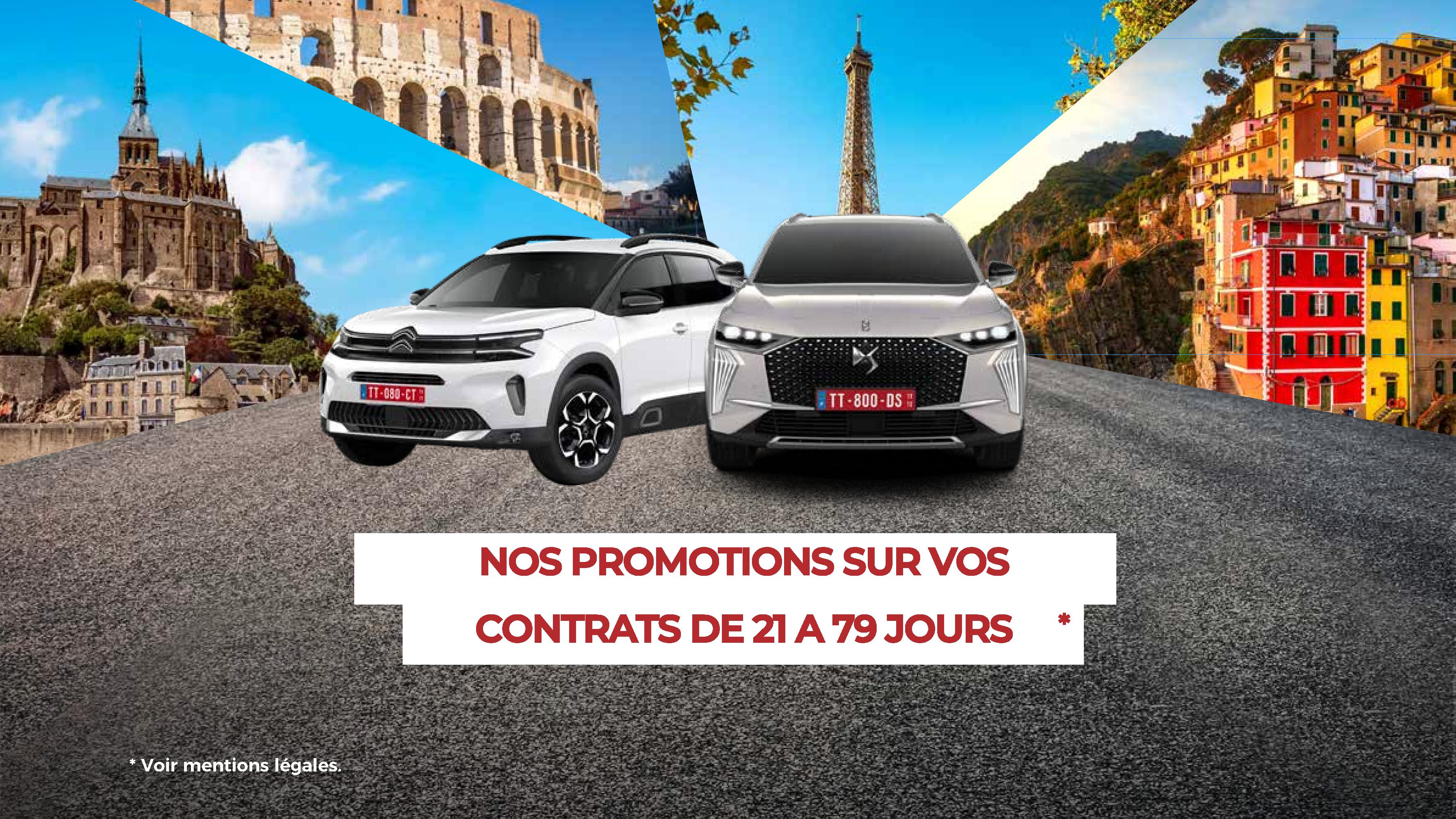 Pour une livraison du 1er août 2025 au 31 décembre 2025, bénéficiez de 200€ sur vos contrats de 21 à 79 jours